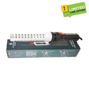 ALFRESCO CHEF PowerFlame 2000W Electric BBQ Charcoal Starter – Rapid Fire Igniter for Grills