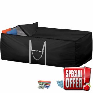 SIMPHAUS Garden Cushion Storage Bag Dustproof