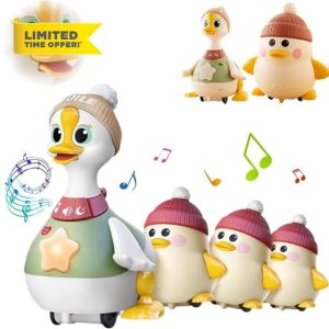 Tummy Time Duck Family Toy