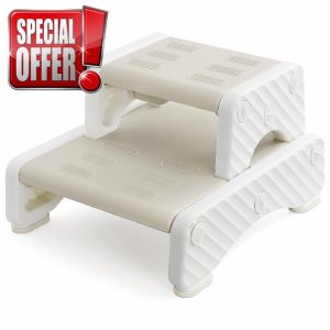Onasti Toddler Step Stool 2 in 1 Toddler Stool Kids Step Stool