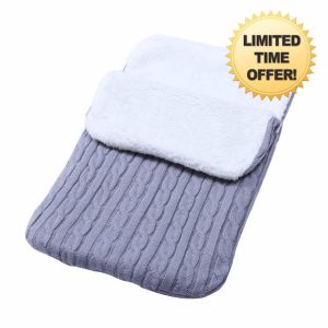 Wifgmjy Baby Fleece Swaddle Blanket Newborn Baby Swaddle Wrap Infant Winter Warm Knitted Swaddle Baby Girls Boys Stroller Baby Accessorie