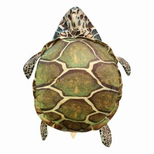 Turtle Pillow Wearable Hooded 24 Inch Realistic Plush Turtle Pillow Breathable Cotton Stuffed Wearable Pillow for Nap