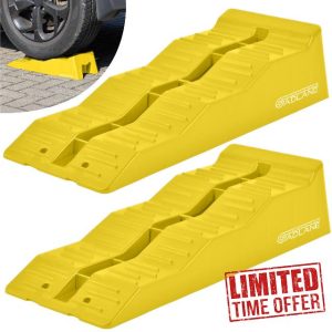 GADLANE Caravan Levelling Ramp Set - 2 Pack Heavy Duty Motorhome Levelling Ramps for Campervans