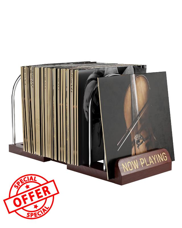 HULISEN Expandable Vinyl Record Storage