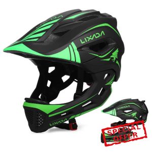 Taruor Kids Full Face Helmet Detachable Children Sports Safety Bike Helmet Protective Gear for Cycle Skateboarding Roller Skating Scoote