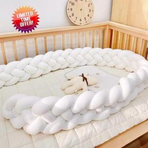 GYWZTJ Braided Cot Bumper