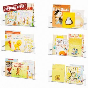 Lifewit Nursery Bookshelf 6 Pack