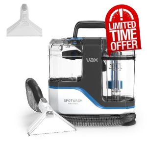Vax Spotwash Max Duo Spot Cleaner | Our most powerful SpotWasher | XL Tanks | Versatile Home Tool Kit - CDSW-MSXD