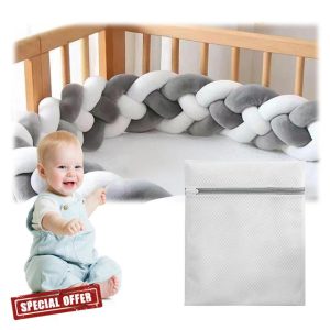 frstrery Braided Cot Bumper