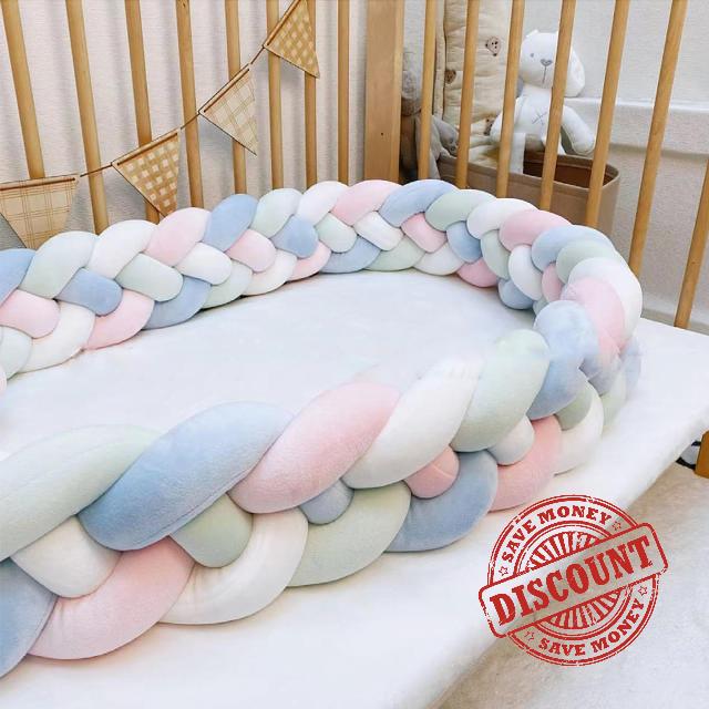 GYWZTJ Braided Cot Bumper