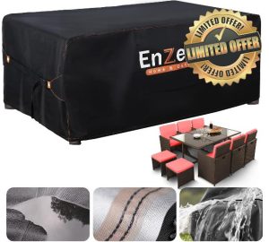 Enzeno Outdoor Garden Furniture Covers Waterproof with Air Vent