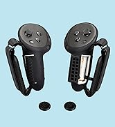 Growalleter VR Touch Controller Grips Cover for Meta Quest 3/Quest 3S, Virtual Reality Headset Ac...
