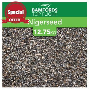 Bamfords Top Flight Niger Seeds for Birds 12.75kg - High-Energy