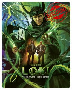 Marvel Studios Loki Season 2 4K UHD Steelbook (Disney+ Original) (includes artcards) [Region Free]