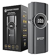 Nassboards Instant Power Car Jump Starter Power Pack and Air Compressor 2500 Amp 12 Volt