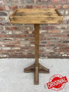 Wild Bird Table Outdoor Wooden Bird Feeder Large Platform Open Top Free Standing