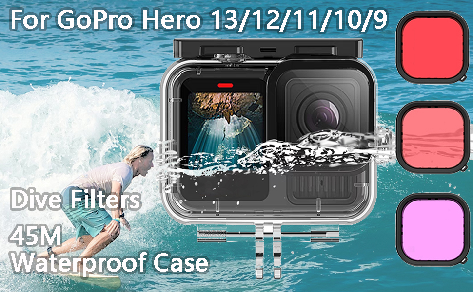 Waterproof Case for GoPro Hero 13