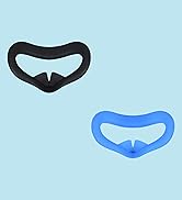 Growalleter Quest 3S Face Cover, VR Face Cushion Silicone Cover for Meta Quest 3S Accessories, Si...