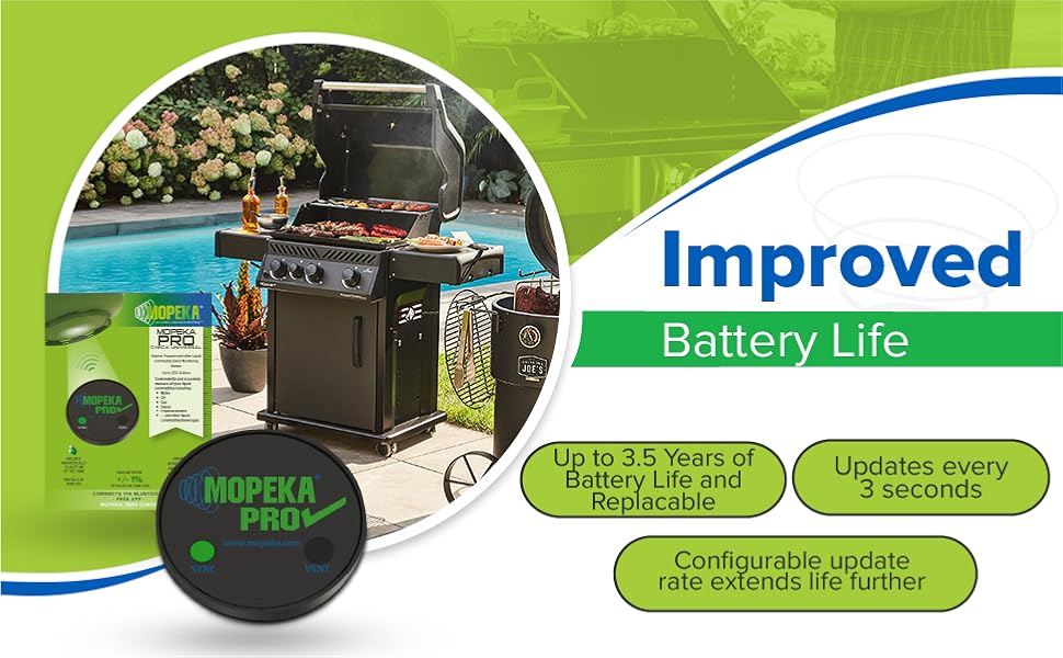 pro check universal, easy to install, magnet mount, accurate propane level, ultrasonic sensor