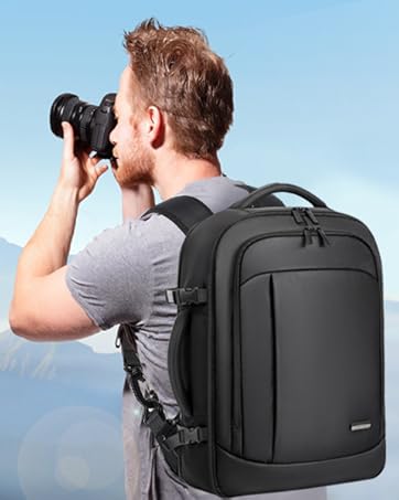 Lekespring Large Backpack Hand Luggage for Men and Women, 17.3 Inch Laptop Backpack Travel Backpack with