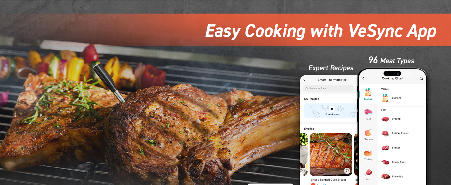Easy Cooking with Vesync APP