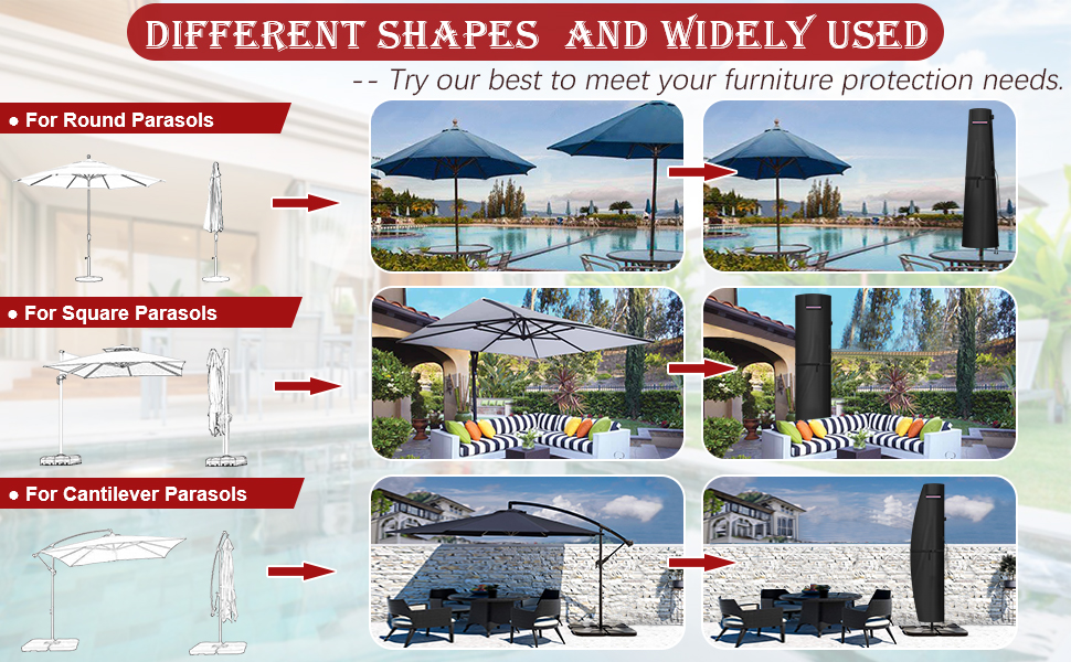 garden parasol cover