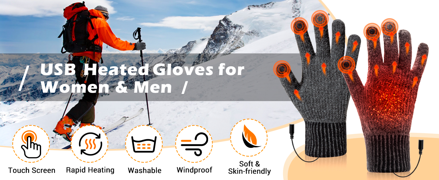 USB Heated Gloves