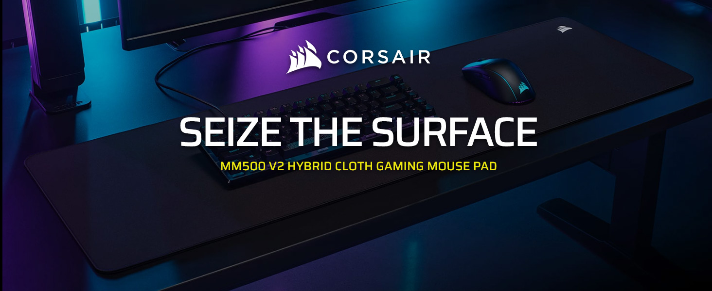 HYBRID CLOTH GAMING MOUSE PAD, GAMING MOUSE PAD, High-density hybrid woven cloth