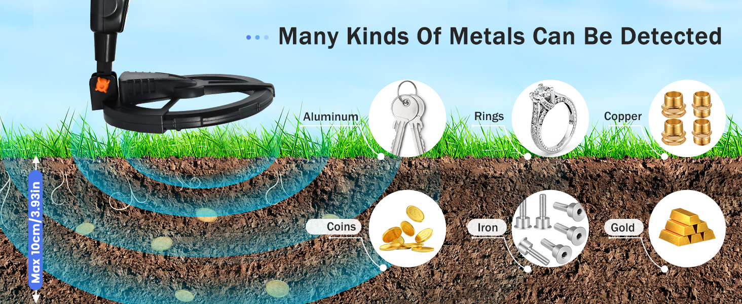 metal detector kids