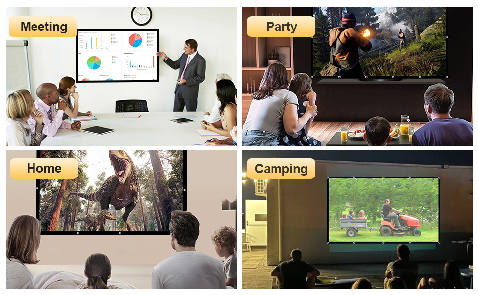 outdoor projector screen
