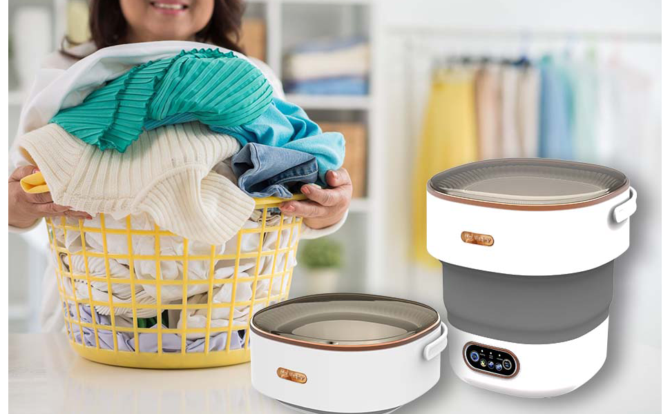 Portable Washing Machine, 13L New Model & Large Capacity,