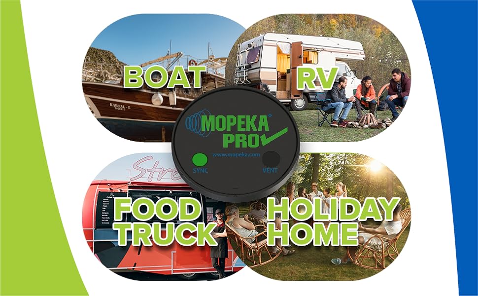 Mopeka Tank Check Pro Check Universal sensor, monitor for camping, RV, bbq grill, food truck