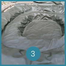 Pond construction PVC pond liner