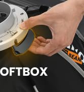 TARION Octabox Softbox with Quick Release - 65cm/26in Collapsible Octagon Soft Box with Bowens Mo...