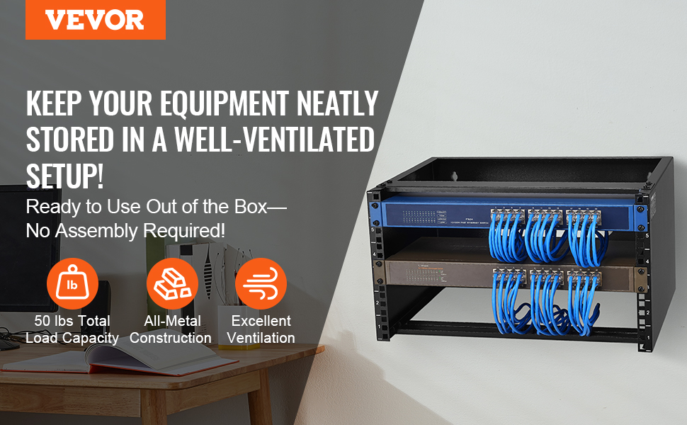 wall mount network rack
