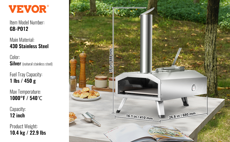 wood pellet pizza oven
