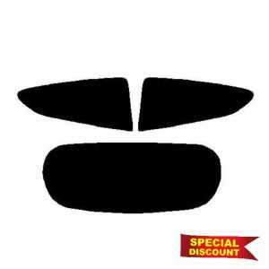 Window-Tint.co.uk Pre Cut Window Tint for Ford Fiesta 3-door - 2008 to 2017 (MK7) - Rear Windows 20% Dark Smoke