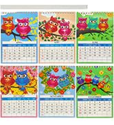 CXINLky Diamond Painting Desk Calendar 2025, Creative Diamond Art Painting Owls Desk Ka...