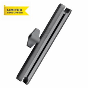 FANAUE Aluminum 17mm Ball Head Double Socket Arm Only Supports Connects of 17mm Ball Head Adapter Compatible with RAM Mount 17mm Ball and Bike Motorcycle Phone Holder