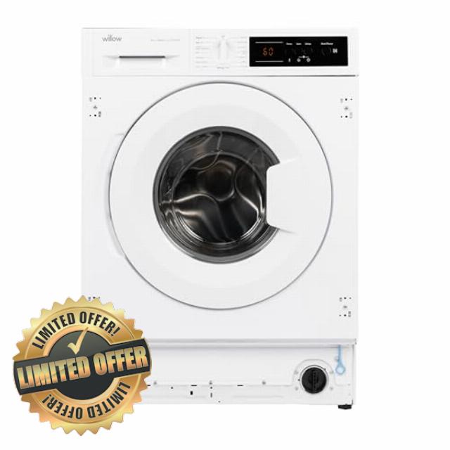 Willow WWM814BI 8kg 1400 RPM Integrated Washing Machine