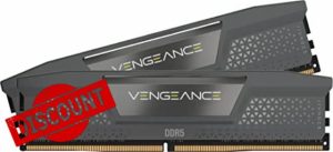 CORSAIR VENGEANCE DDR5 RAM 32GB (2x16GB) 6000MHz CL28 AMD EXPO Intel XMP iCUE Compatible Computer Memory – Grey (CMK32GX5M2B6000Z28)