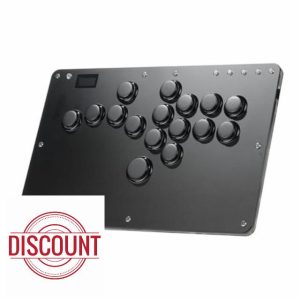 Leverless Controller Arcade Stick Haute42-Cosmox R16: Leverless Controller with Rims