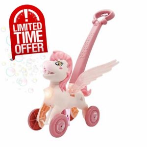 Push Cart Bubble Machine