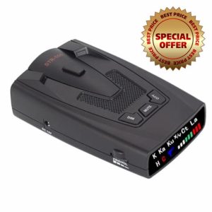 KF Premium 360° GPS Voice Speed Camera Detector | 16-Band Car Radar System with Advanced Safety Alerts & Full Coverage Detectio