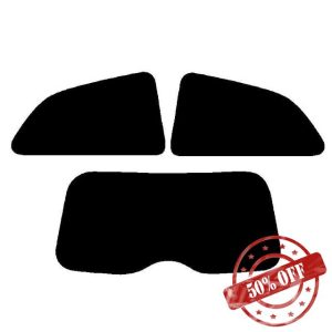 Window-Tint.co.uk Pre Cut Window Tint for Ford Fiesta 3-door - 2002 to 2008 (MK6) - Rear Windows 5% Limo