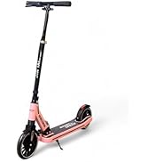 RYDR Adult Kick Scooter with Disc Handbrake, Foldable Adjustable Urban Scooter, 200mm Wheels, Dua...
