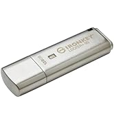 Kingston IronKey Vault Privacy 50 FIPS 197 Certified & XTS-AES 256-bit Encrypted USB Drive for Da...