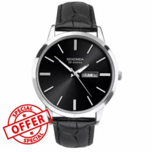 Sekonda Jackson Classic Men's 40mm Quartz Watch with Analogue Day/Date Display