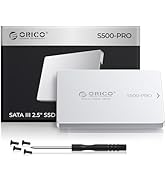 ORICO 512GB SATA SSD 2.5 Inch Internal Solid State Drive with Aluminum Alloy Shell, Read Speed up...
