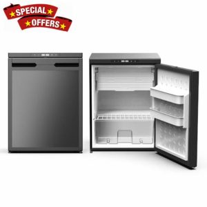 12V Compressor Fridge 43 Liter Caravan Fridge Freezer with Digital Display